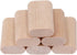 50Pcs Beech Wood Stopper Insertion Dowel Block, 10x24x50MM for Woodworking Furniture Splicing Tool