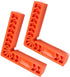 Chiloskit 2Pcs 90 Degree Woodworking Corner Clamp Tool, Clamping Angle Clamps for Picture Frames, Boxes, Cabinets