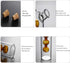 ARGENTFLUX 2 1 40+350ML Oil And Vinegar Dispenser, Oil and Vinegar Dispenser Glass, in Glass Oil and Vinegar Dispenser