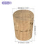 MECCANIXITY Tapered Cork, 20.6x15.9x25.4mm Natural Wooden Leakproof Soft Cork Stoppers for Wine Beer Bottle Crafts Corks Plug Replacement Laboratory Supplies, Dark Wood Color, Pack of 30