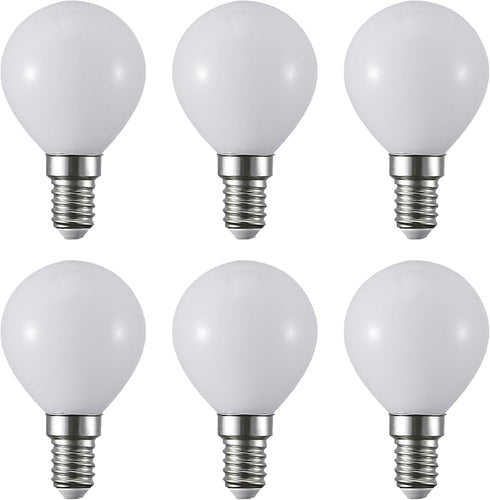 ZTTCDI 2.5W G45/G14 LED Light Bulbs 25W Equivalent E14 120V Vanity Light Bulbs