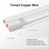 RGBZONE 32.8FT/10M 18AWG 3-Pin Wire, Tinned Copper Stranded Insulated Low Voltage Cable for LED Lights