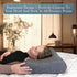 Memory Foam Bed Pillow with Ergonomic Design & Adjustable Height Orthopedic Sleeping Pillow for Neck Support & Pressure