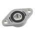 uxcell 4pcs KFL08 8mm Zinc Alloy Self Aligning Pillow Block Flange Bearing, Pack of 4