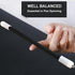 Penspinning Pens Travel Mod, Black Nonslip Coated Spin Stick for Beginner Pen Spinning
