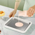 2 Frozen Zerodis Rolled Ice Cream Maker, Stainless Steel Freeze Plate with Scrapers Ideal for Making Rolled Ice Cream