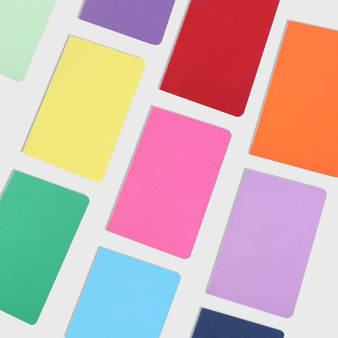 Small Pocket Colorful Notebook Journal Bulk, Blank, Travel Journal Set for Traveler, Kids, Students and Office, Plain Writing Drawing Sketchbook Diary Subject Notebooks, 3.5×5.5 inch, 12 Pack by XYark