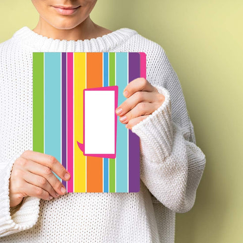 Barker Creek Happy File Folders, Set of 12, Letter Size, 1/3 Cut Tabs for Home, School, Office