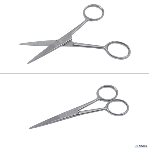 Dissection Kit for Biology Lab & Anatomy, Stainless Steel Scalpel Knife Set, KIT1-5 Pcs for Medical & Veterinary