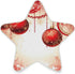 ALAZA Merry Christmas Red Ball Snowflake Star Shaped LED Night Light Dusk