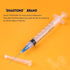SHAOTONG 3mL Syringe with 23 Gauge 1 Inch Luer Lock Needle, Lab Disposable Sample Syringes, 20 Pack