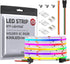 BTF-LIGHTING FCOB WS2811 IC RGB COB LED Strip 16.4FT DC24V 630LED/m Flexible