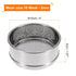 PATIKIL 10 Mesh Lab Sieve, 4" Diameter Test Sieve, 304 Stainless Steel Wire Cloth (2mm) for Laboratory Industrial