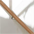 ALDEPO Grab Bars Wooden Handrails - Complete Kit, Corridor Non-Slip Stair Railings Support Rod, Wall Mount Elderly