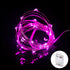 XINKAITE Waterproof LED String Lights, Fairy Starry Lights for Indoor & Outdoor DIY Decoration (10FT/3M, Pink)