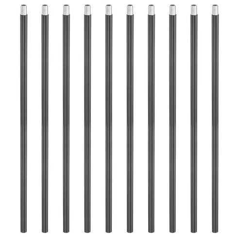 PATIKIL Threaded Extension Rod, 10 Sets 12" M10 x 1mm Fine Thread Lamp