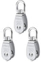 Can Swivel Rope Pulley Cable Pulley Block 304 Stainless Steel Small Heavy Duty M15 M20 M25 M50 for Gym Equipment