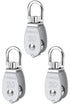 Can Swivel Rope Pulley Cable Pulley Block 304 Stainless Steel Small Heavy Duty M15 M20 M25 M50 for Gym Equipment