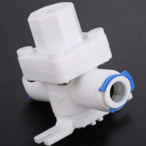 RO Water Pressure Relief Valve, 1/4" OD Hose Quick Connection Water Pressure Reducing Regulator for RO System