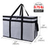 4-Pack Commercial Bodaon Insulated Food Delivery Bag, XXX-Large Meal Grocery Tote Insulation Bag for Hot and cold Food