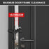 Pack 2, Upgraded Portable Door Lock Home Security Door Locker Privacy Perfect for Traveling Hotel Home Apartment
