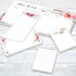 Boho Spirit Adhesive Sticky Note Pack, 5 Pads, 50 Sheets Per Pad