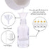 PrettyCare 1oz Glass Dropper Bottle, 24 Pack Clear Bottles with 2 Funnels & 2 Long Pipettes