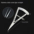 XIAN 3.5 Inch Adjustable Marking Gauge Mini Edge Press - Precision Spring Dividers Calipers for Woodworking