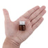 5ml Amber Glass Vials, 12PCS with Screw Caps and Plastic Stoppers, Small Brown Leak-Proof Liquid Sample Vial