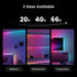 20FT 108 20+ YEELIGHT LED Strip Lights, LEDs Smart Light Strips with DIY Color Changing, RGB Light Strip with Bluetooth