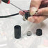 2 Pcs M12 Connector 4 pin Female D Code Straight Unshielded Sensor Plug Adapter for Field Assembly