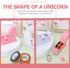 STOBOK 2pcs Cartoon Tape Dispenser, Rainbow Tape Holder and Washi Paper Cutter for Office Home