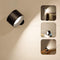 Deyagoo LED Wall Sconce, Wall Mounted Lamp with Rechargeable Battery Operated USB Port