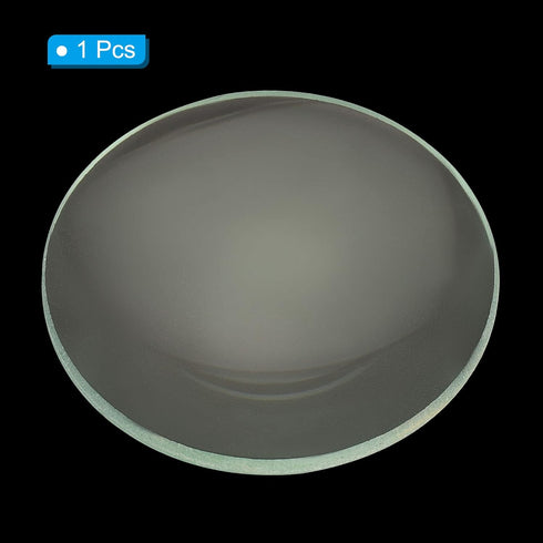 PATIKIL 4" Focal Length Double Convex Lens, 50mm Diameter Glass Optically Polished for Physics Experiment