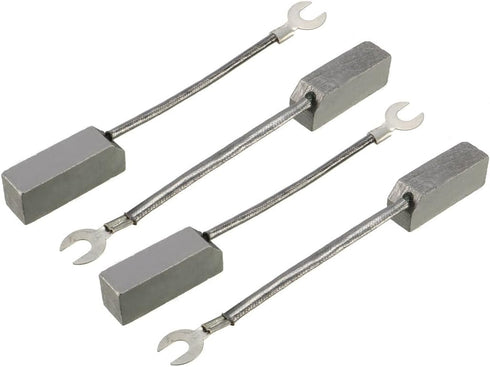 uxcell 4Pcs Carbon Brushes, 32mmx12.5mmx10mm Graphite for Electric Motor, Power Tool Replacement Parts