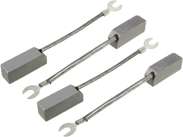 uxcell 4Pcs Carbon Brushes, 32mmx12.5mmx10mm Graphite for Electric Motor, Power Tool Replacement Parts