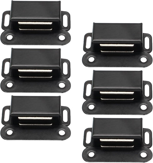 Jersvimc 6Pcs Cabinet Door Magnets Catch Magnetic Door Catch, Magnetic Shutter Hardware Drawer