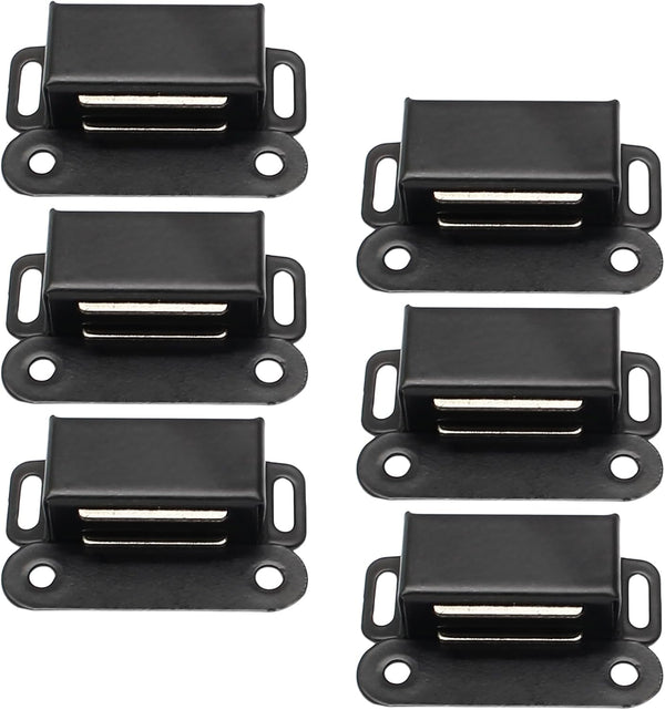 Jersvimc 6Pcs Cabinet Door Magnets Catch Magnetic Door Catch, Magnetic Shutter Hardware Drawer