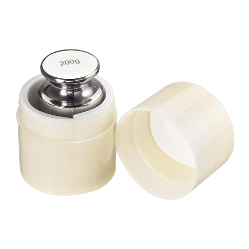 uxcell 200g M1 Precision Stainless Steel Gram Calibration Weight for Digital Balance Scales