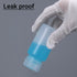 2 oz Wide Mouth Lab Reagent Bottle, 5 Pcs, Leak-proof Translucent HDPE Chemical Container, Pill Bottle