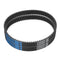 uxcell 2pcs HTD-5M Rubber Timing Belt 75 Teeth, 375mm Pitch Length x 15mm Width x 3.6mm Height