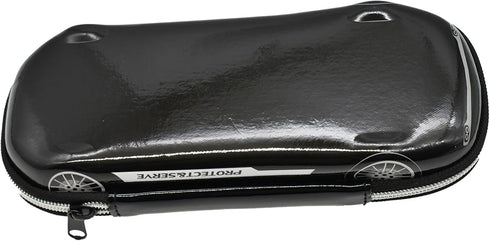 Large Capacity Police Car Pencil Case - Cool Pencil Box, Car Pencil Bag, Stationery Storage Box, Black Waterproof and