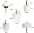 Polishing Pad Buffing Wheel Kit, White Flannelette 5 Pack for Metal, Aluminum, Stainless Steel, Wood