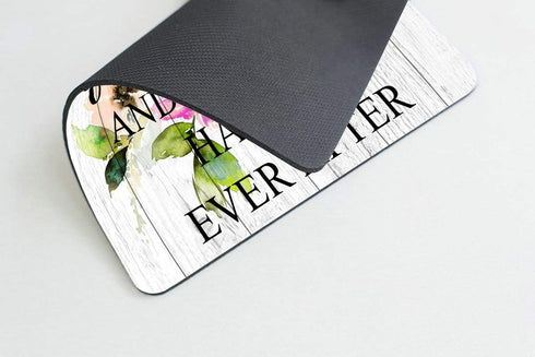 Smooffly Funny Quote Mouse Pad - A Wise Woman Once Said and She Lived Happily Ever After (9.5 x 7.9 Inch)
