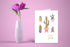 Set 12 2 Stonehouse Collection | Assorted Succulent Design Note Card | Variety of Cactus Note Cards | Arizona, New