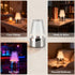 7 RGB Table Lamp Color Changing with USB Rechargeable, Acrylic Lampshade, Color Modes - Gentle Lighting, Portable