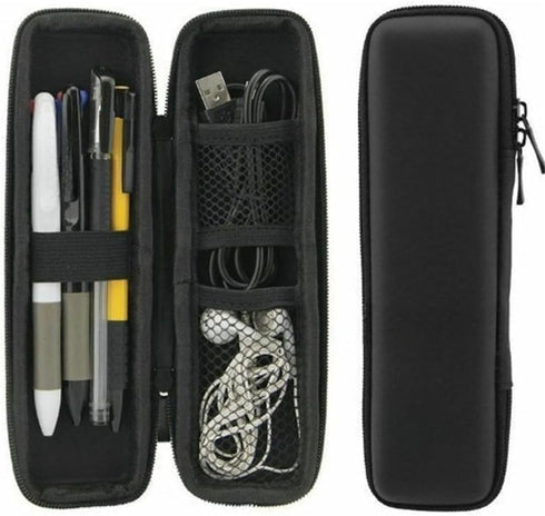 Simple Zipper Organizer Box Pencil Pen Case - for Pencils, Pens, Stylus