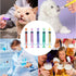 10 PCS 10ml Pet Syringe Feeder, Professional Plastic Syringe and Cover for Scientific Labs, Liquid Dispensing