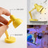 Mini Lamp Refrigerator Magnet, Cute LED Table Foldable Lamp, Novelty Fridge Magnet, Night Study Portable Lamp, Yellow