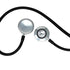 Ever Ready First Aid Dual Head Teaching Stethoscope - Black, Nursing Student & Medical Training Stethoscope